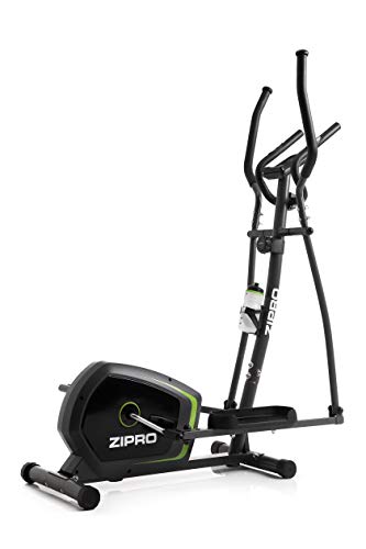 Zipro Crosstrainer Neon, elliptique jusqu'à 120 kg, équipement d'entraînement Cardio à Domicile, Appareil de Fitness, Machines d'exercice, vélo elliptique, 8 Niveaux de résistance